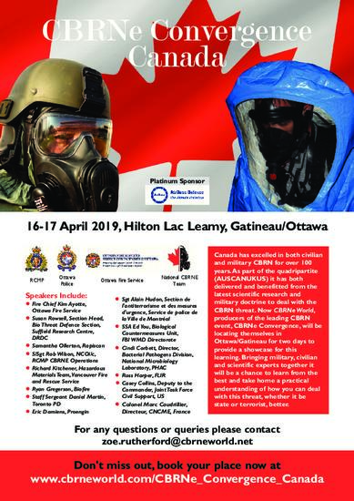 CBRNe Convergence Canada Programme